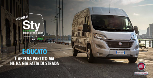 E-Ducato, Sustainable Truck of the Year 2022
