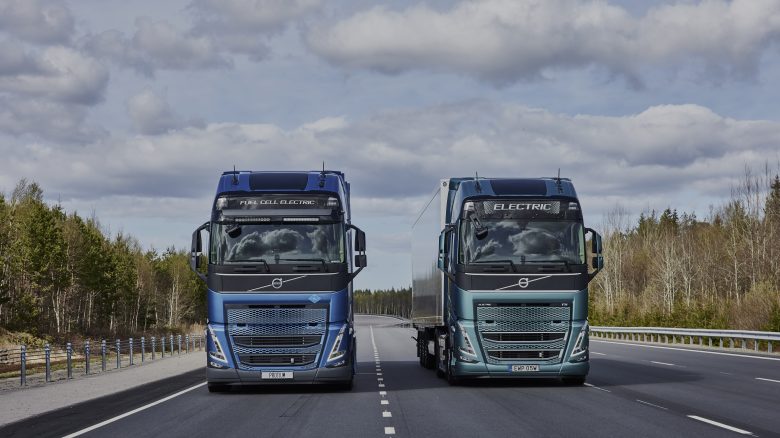 Volvo Trucks camion elettrico e idrogeno