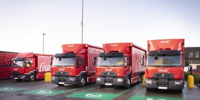 30 Renault Trucks E-tech D e D Wide per Coca-Cola Belgio