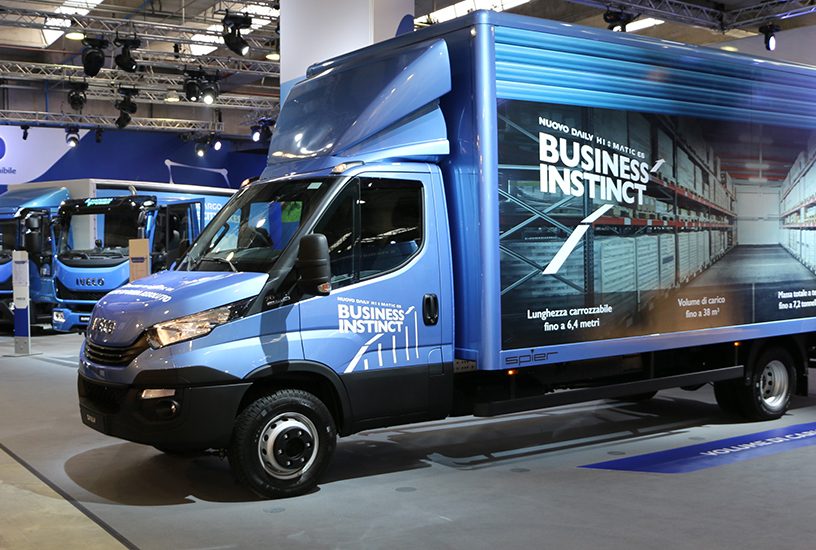 Lo stand Iveco al Transpotec 2017 Mezzi Commerciali
