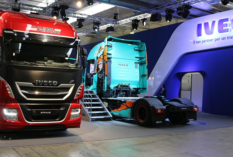 Lo stand Iveco al Transpotec 2017 Mezzi Commerciali