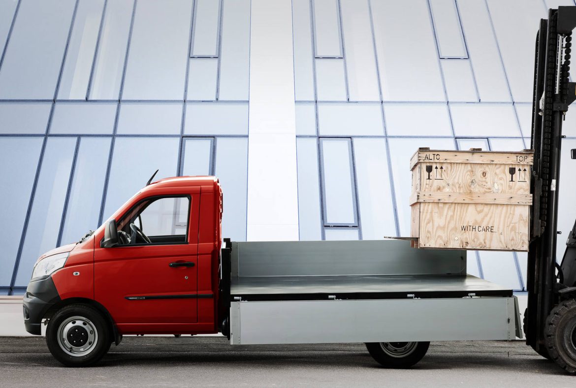 nuovo Piaggio Porter NP6, cassonato