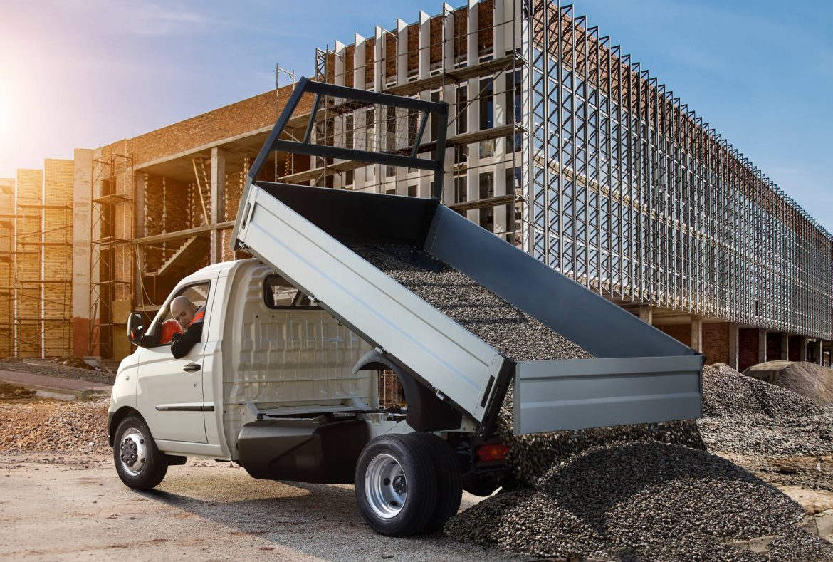 nuovo Piaggio Porter NP6, cassonato ribaltabile