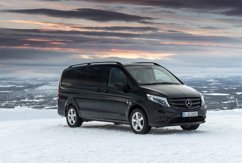 Vito 4x4 driving experience Sweden