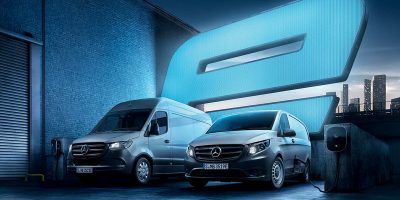 La gamma elettrica di Mercedes-Benz Vans