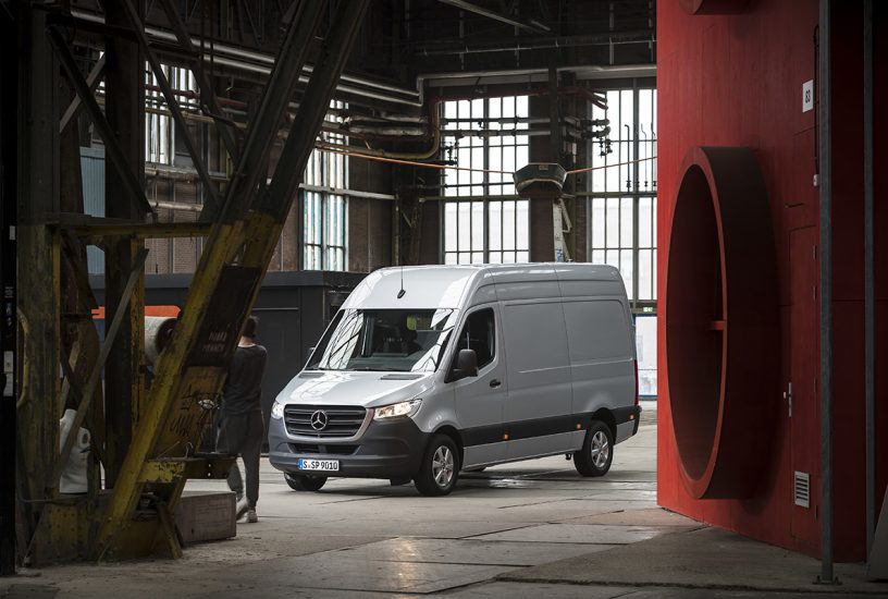 Pressefahrvorstellung Mercedes-Benz Sprinter, Amsterdam 2018