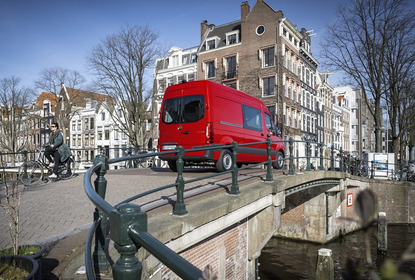Pressefahrvorstellung Mercedes-Benz Sprinter, Amsterdam 2018
