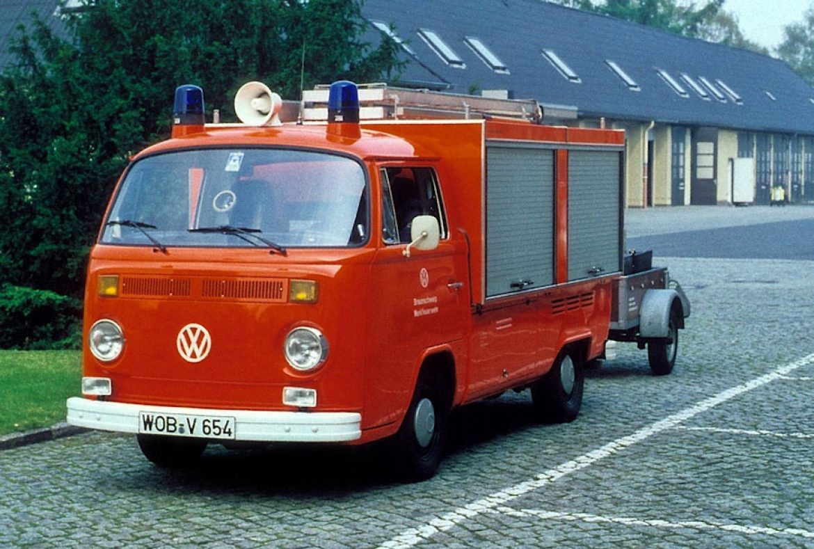 1973 Volkswagen Typ 2 T2b 261 _ veicolo dei pompieri