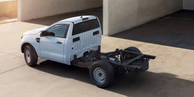Ford Ranger pick-up disponibile in versione chassis cab da gennaio 2021
