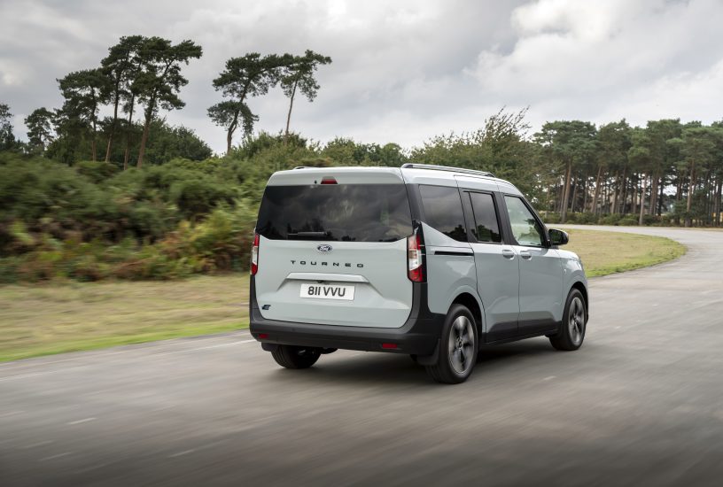 Stylish, Spacious E-Tourneo Courier Expands Ford’s Electric Ve