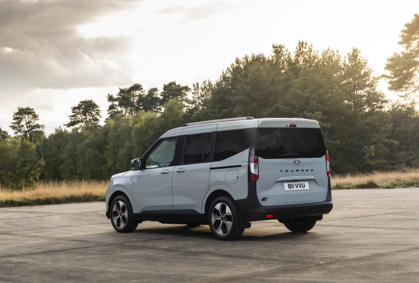 Stylish, Spacious E-Tourneo Courier Expands Ford’s Electric Ve