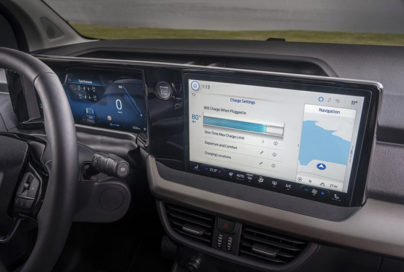 Stylish, Spacious E-Tourneo Courier Expands Ford’s Electric Ve