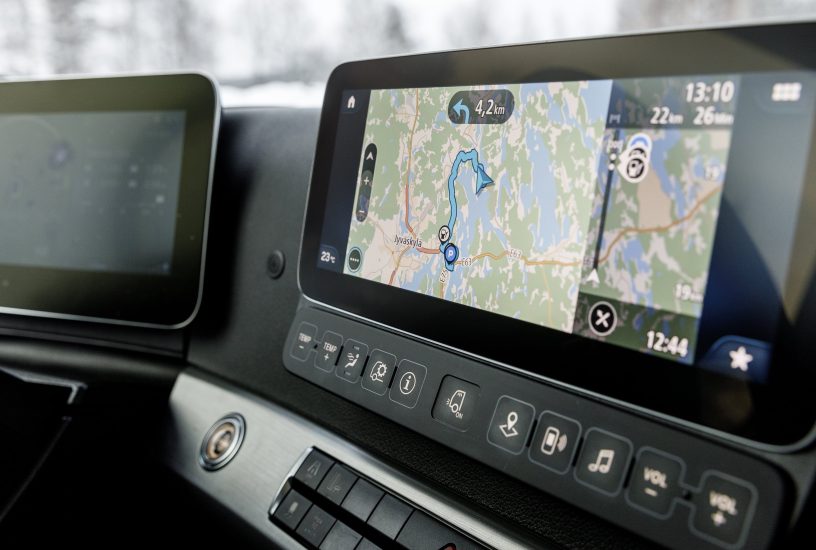 Transport Vähälä - Winterfahrerprobung FinnlandTransport Vähälä - Winterfahrerprobung Finnland