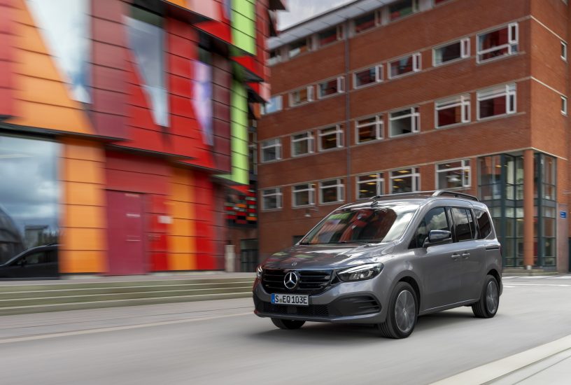 Der neue EQT von Mercedes-EQ – der ideale Begleiter für Familien und AbenteurerThe new EQT from Mercedes-EQ - the ideal companion for families and adventurers