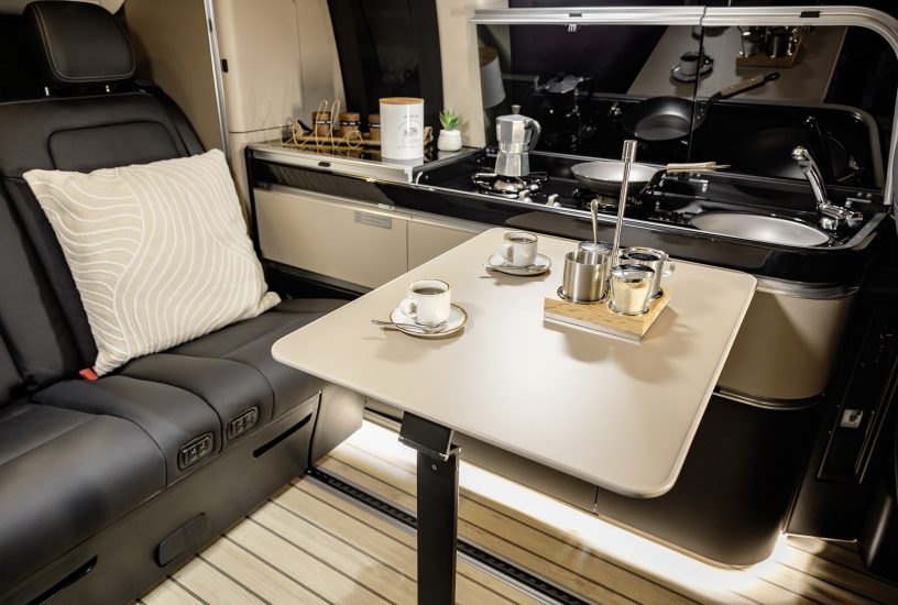 Der neue Mercedes-Benz V-Klasse Marco Polo - InterieurThe new Mercedes-Benz V-Class Marco Polo - Interior