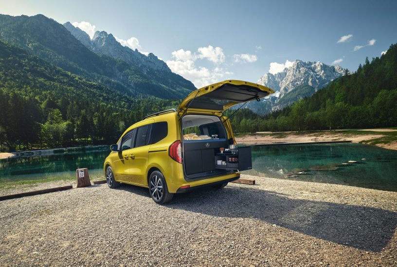Erweiterung des Angebots im Small Van Segment: Verkaufsstart für die Langversionen der  Mercedes-Benz T-Klasse und Mercedes-Benz Citan Tourer sowie des Marco Polo ModulProduct range expanded in small van segment: sales launch for long-wheelbase versions