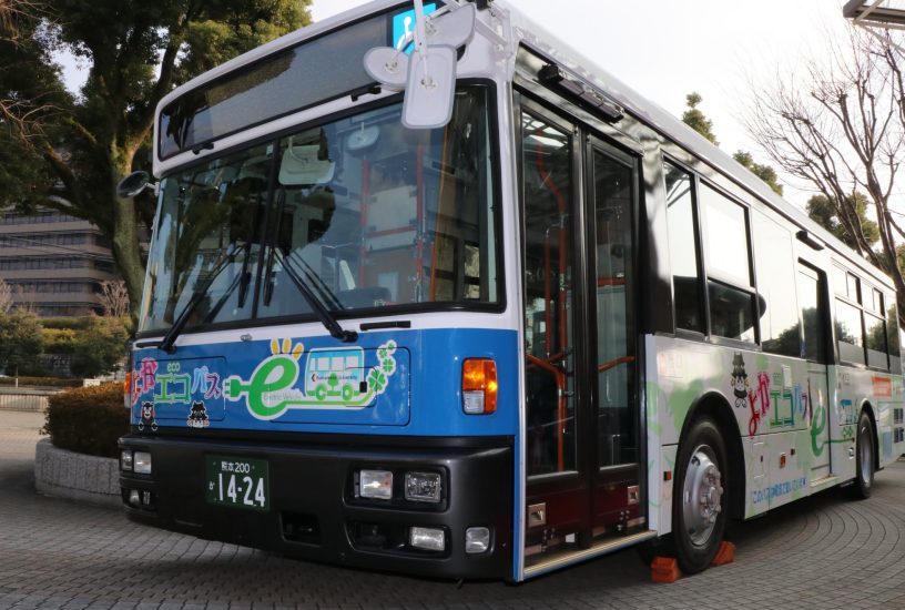 Autobus elettrici: primi test con la tecnologia di Nissan LEAF in Giappone