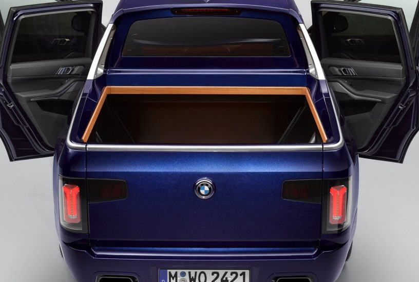 BMW X7 Pick-up Concept porte aperte