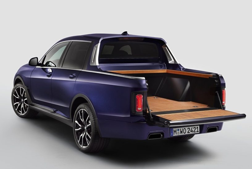 BMW X7 Pick-up Concept tre quarti posteriore 2