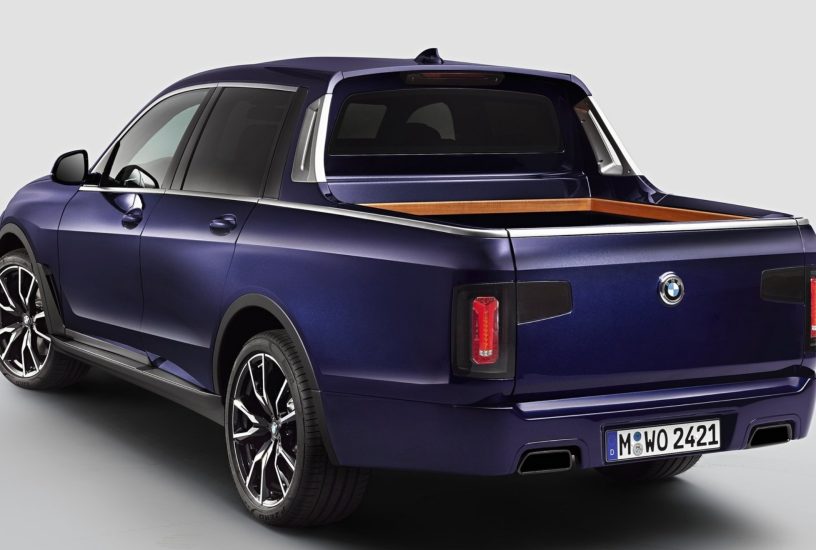 BMW X7 Pick-up Concept tre quarti posteriore