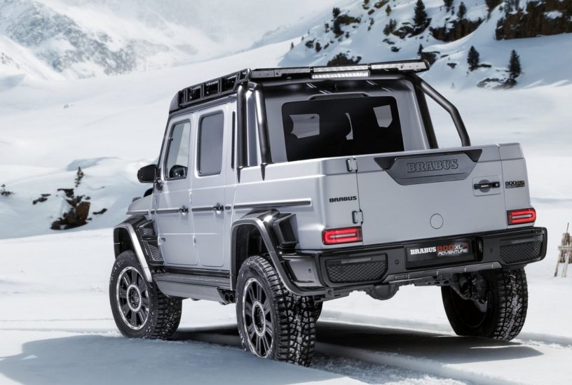 Brabus 800 Adventure XLP tre quarti posteriore