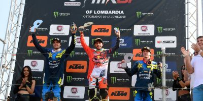 Motocross: Tony Cairoli vince il Fiat Professional MXGP di Lombardia 2018