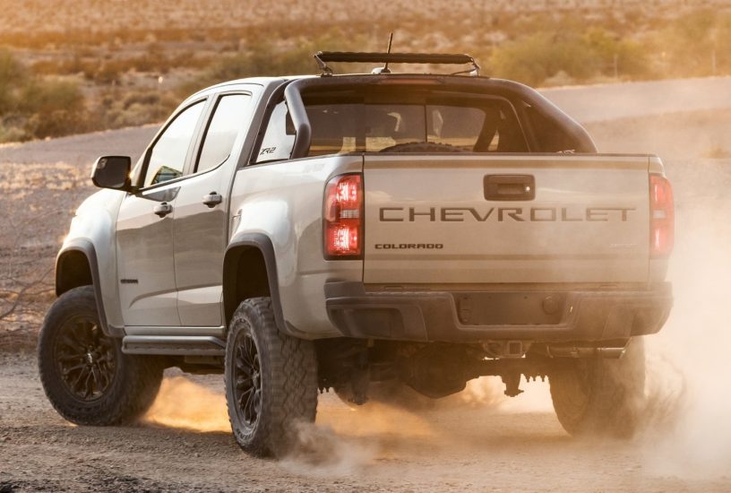 Chevrolet Colorado ZR2 tre quarti posteriore