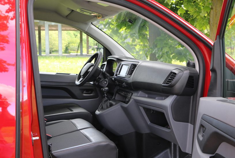 Citroen Jumpy, abitacolo passeggero