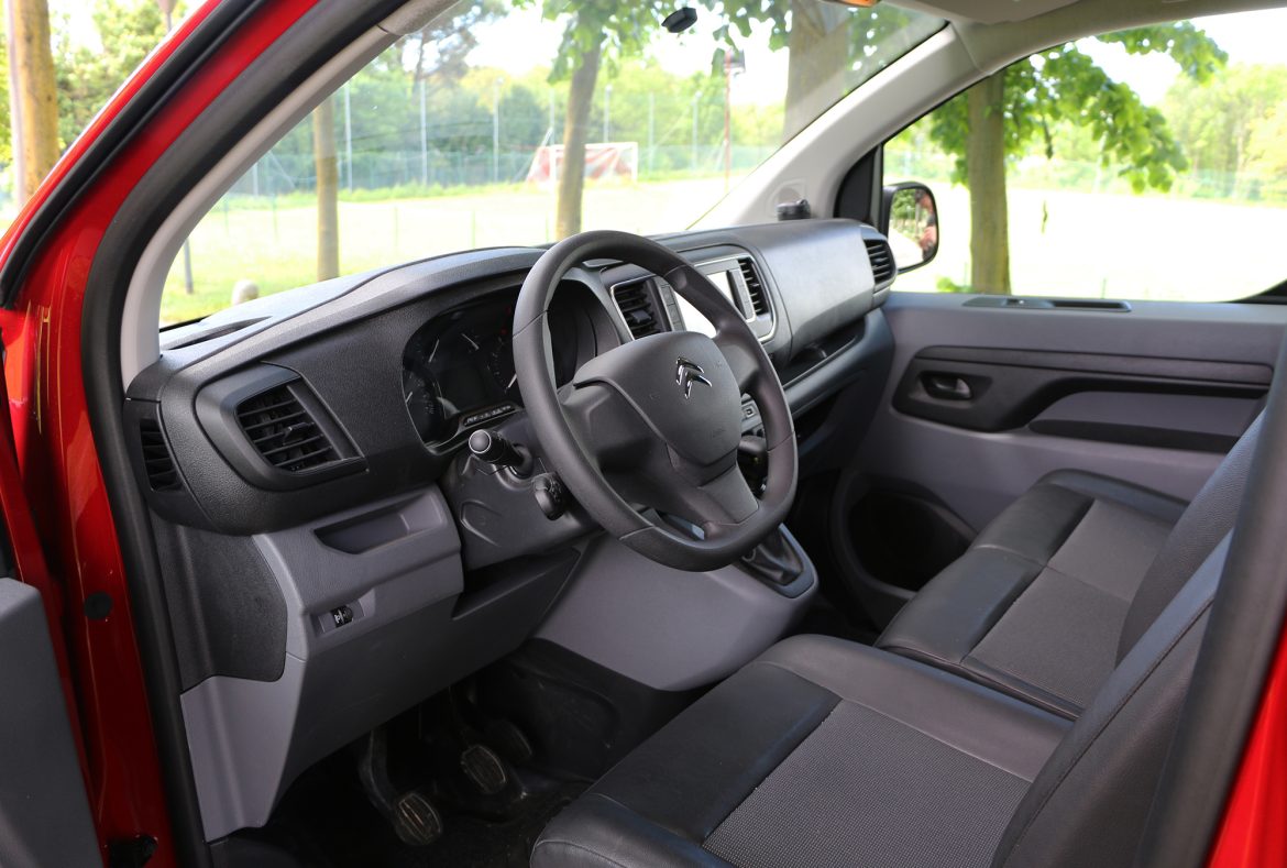 Citroen Jumpy, abitacolo guidatore