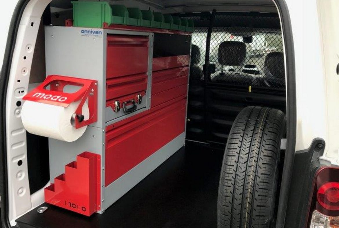 Citroen Berlingo Van elettrico, carico