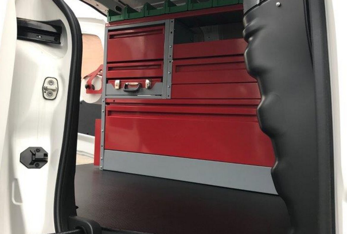 Citroen Berlingo Van elettrico, carico