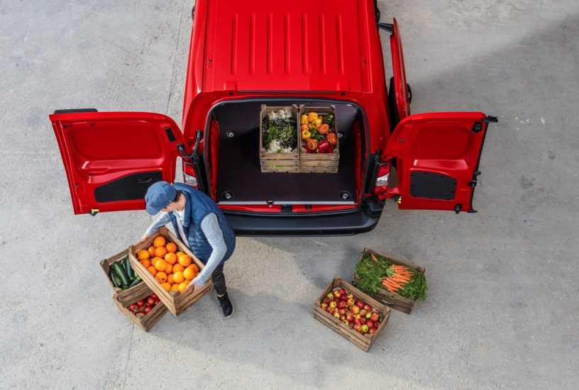 Citroën Berlingo van, carico