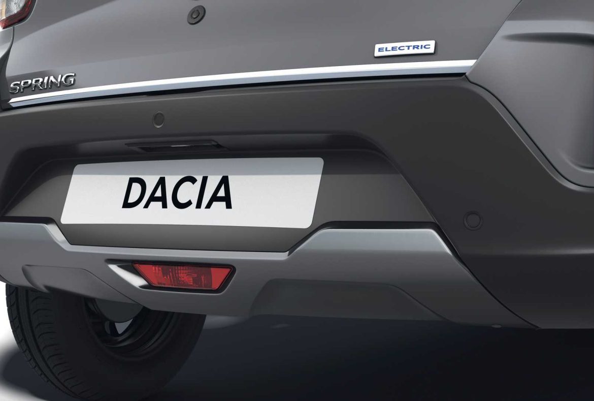 Dacia Spring Cargo elettrica -13