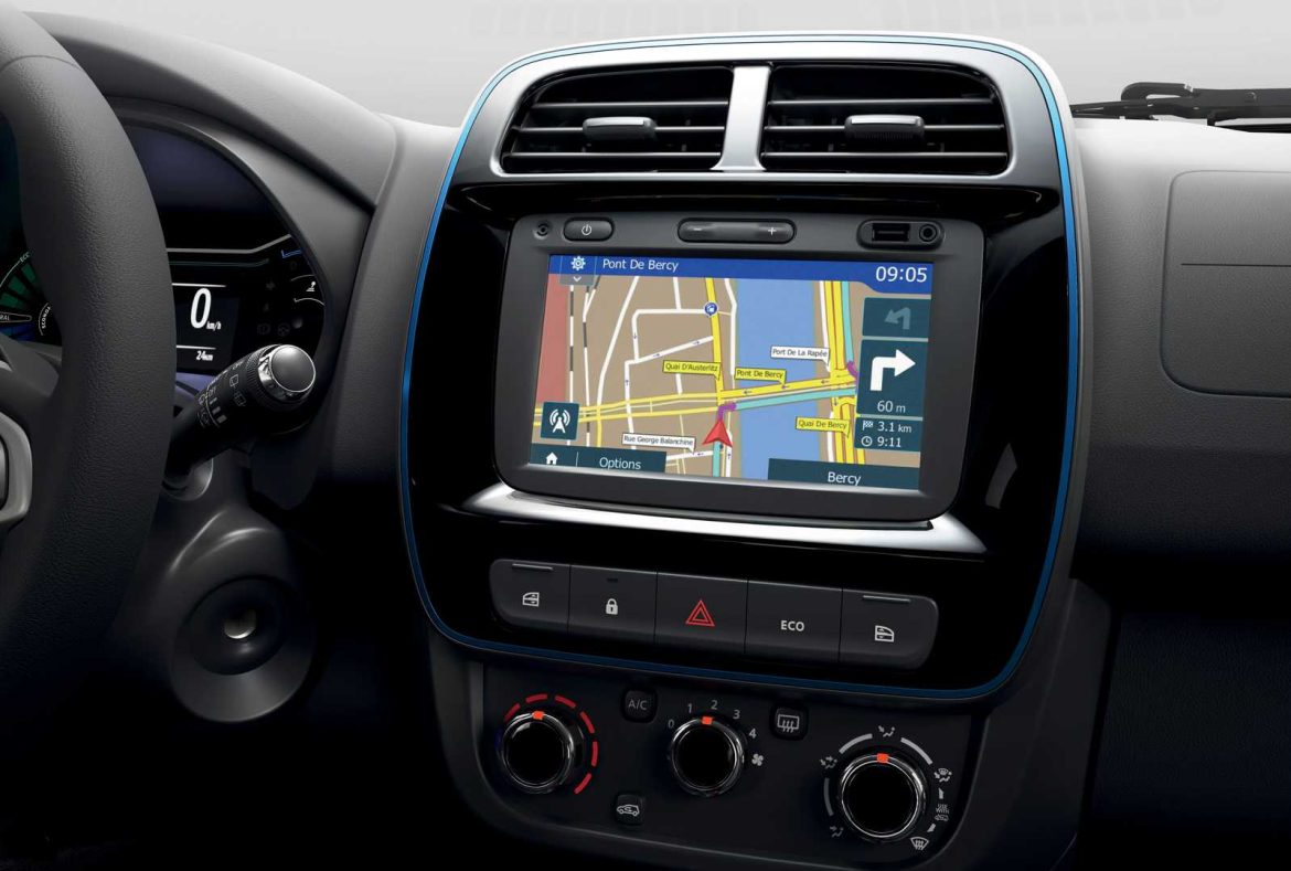 Dacia Spring Cargo elettrica, navigatore -24