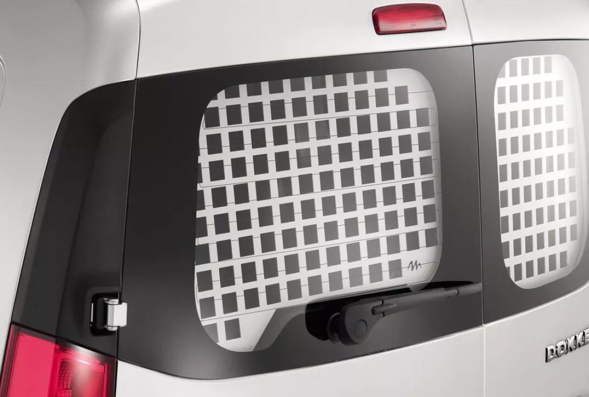 Dacia dokker van, portello posteriore