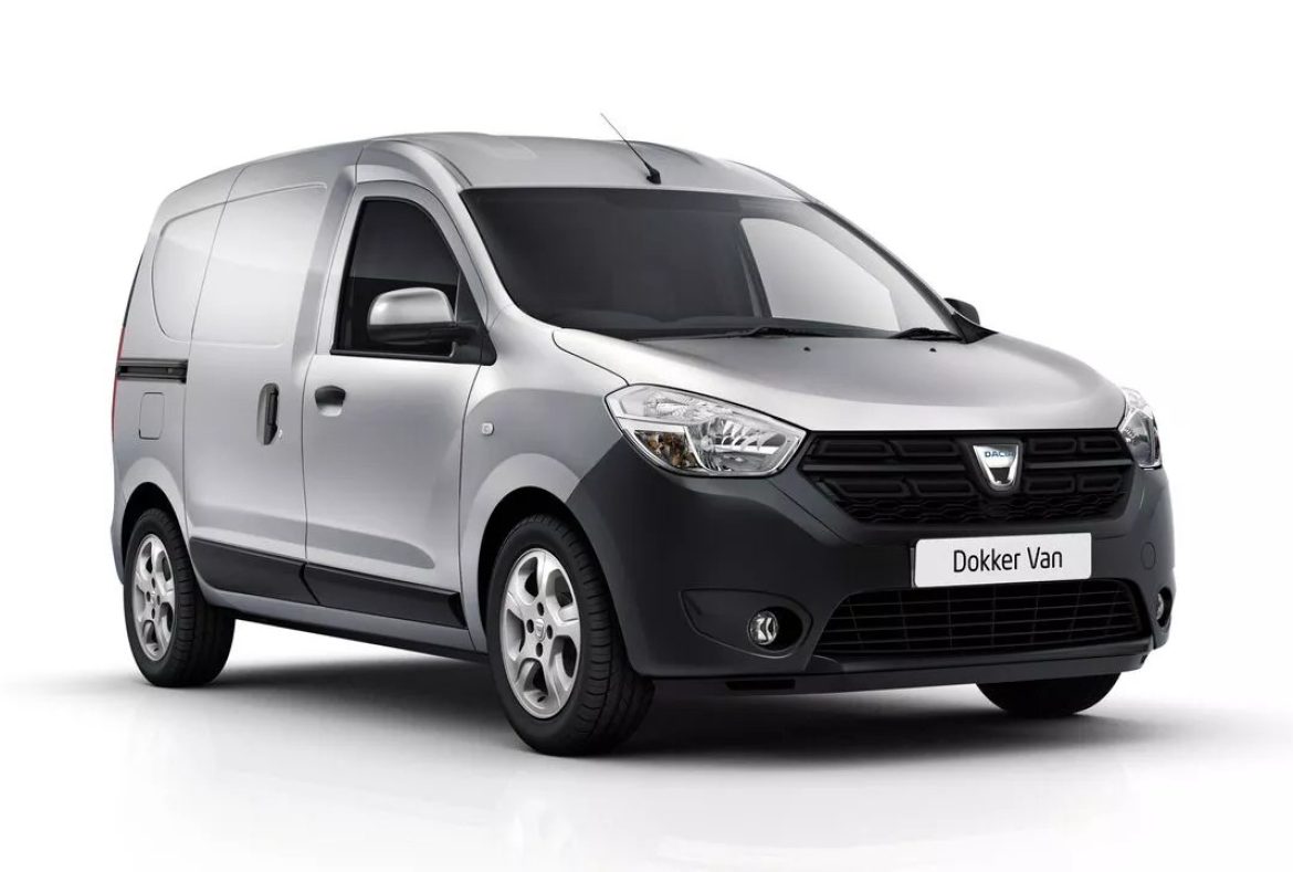Dacia dokker van, frontale
