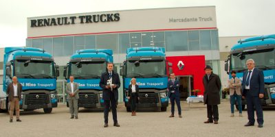 Quindici Renault Trucks T 480 per la Di Nino Trasporti