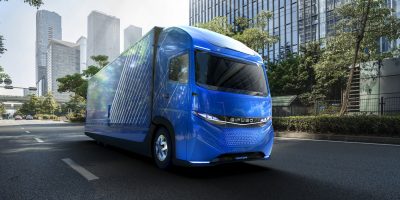 E-FUSO Vision One: il camion elettrico del futuro