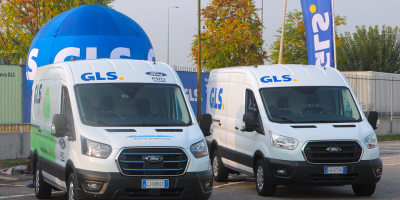 Ford E-Transit. Continuano i test, anche con GLS