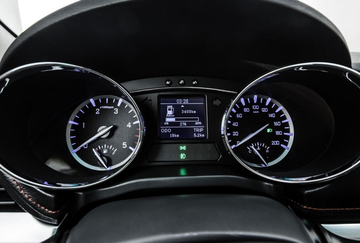 EVO Cross 4 pickup, tachimetro