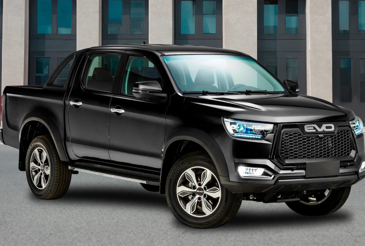 EVO Cross 4 pickup, tre quarti ant