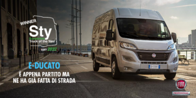 E-Ducato Fiat, Sustainable Truck of the Year 2022