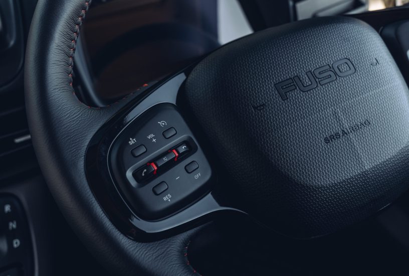 FUSO-Canter-multi-function-steering-wheel-2024-scaled