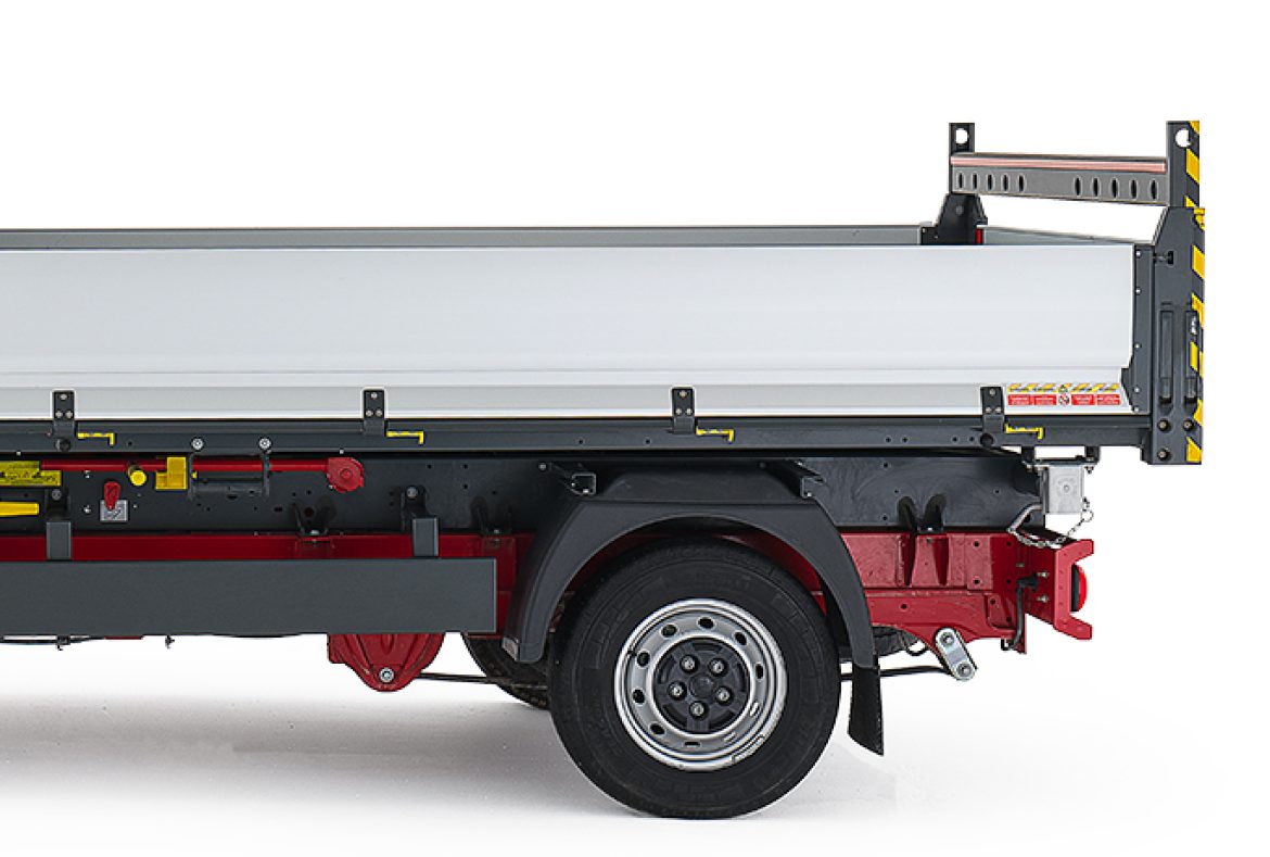 Fiat Ducato Cabinato, Disponibile anche nella versione con ribaltamento trilaterale