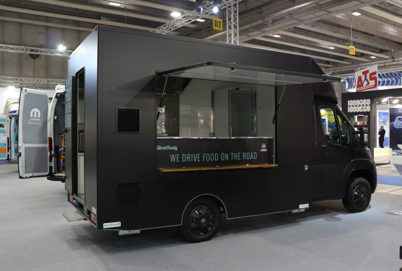 Fiat Ducato Transpotec 2019 tre quarti posteriore