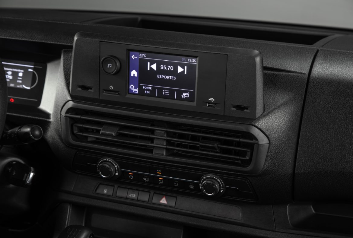 Fiat Scudo cargo infotainment