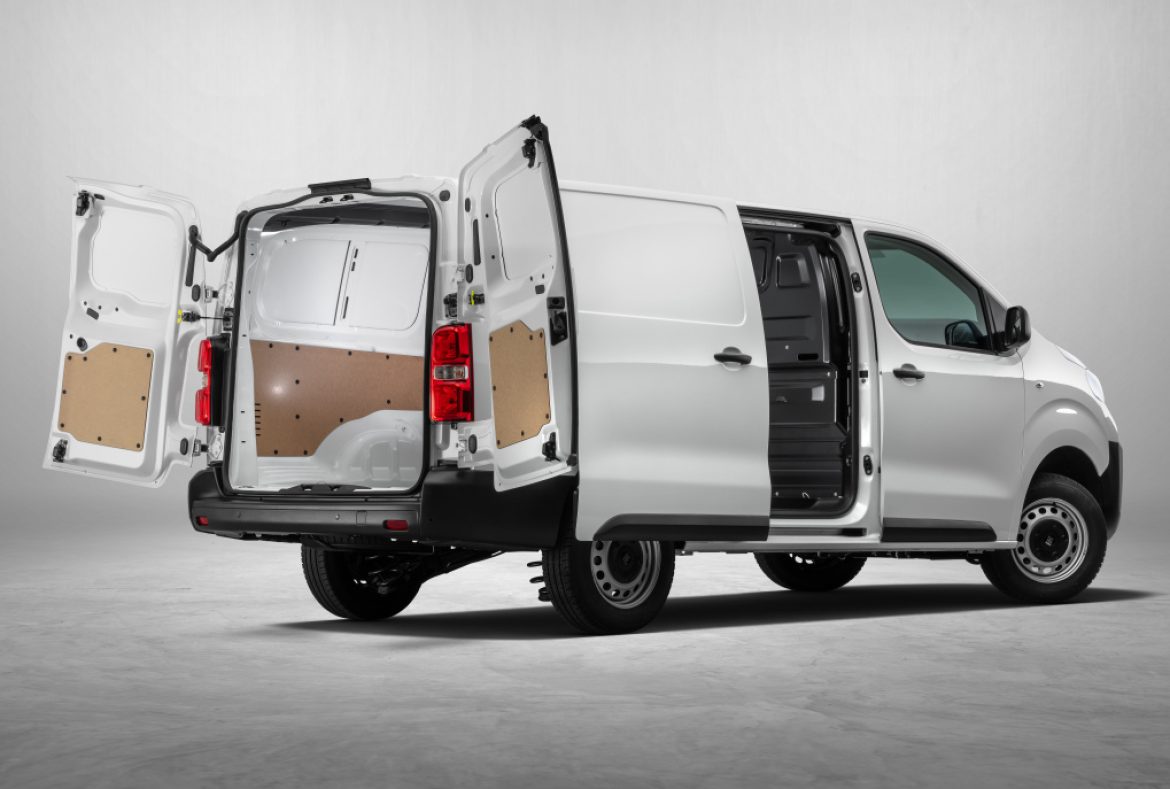 Fiat Scudo cargo portelloni aperti