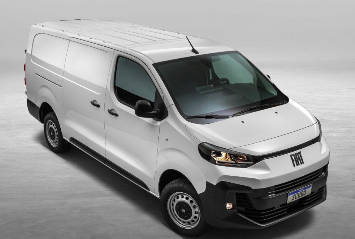 Fiat Scudo cargo vista da sopra