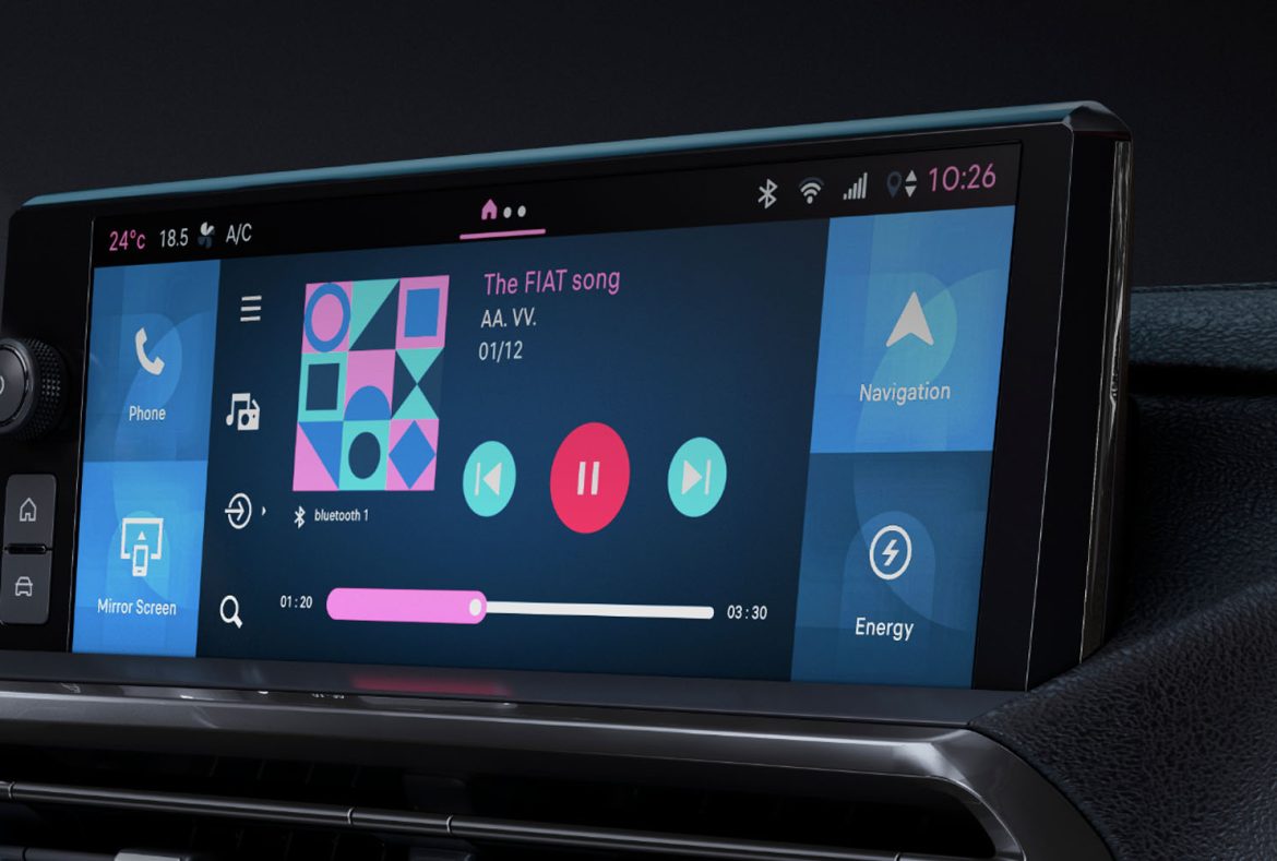 Fiat Ulysse , display LCD-07