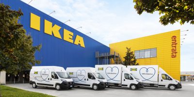 FIAT, 180 E-Ducato elettrici per IKEA